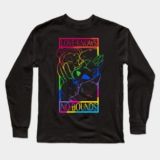 Love Knows No Bounds (dark) Long Sleeve T-Shirt